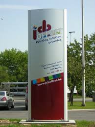 Signalisation, publicitaire, Fabricant, Enseigne, affiche, publicitaire, extérieur, avec, néon, Maroc, ville, Marrakech, Casablanca, Agadir, Essaouira, Panneaux, totems